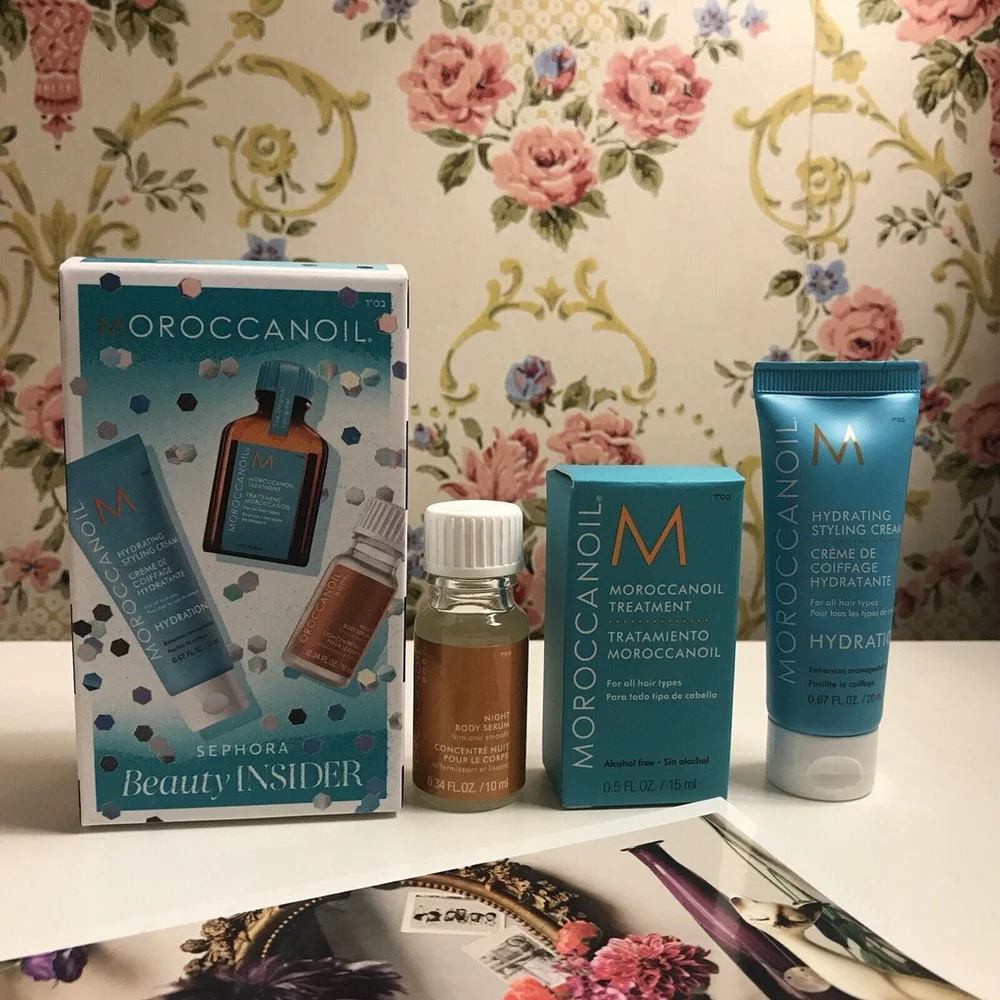 SEPHORA BEAUTY INSIDER MOROCCAN OILS BIRTHDAY - Set Of 3 NEW